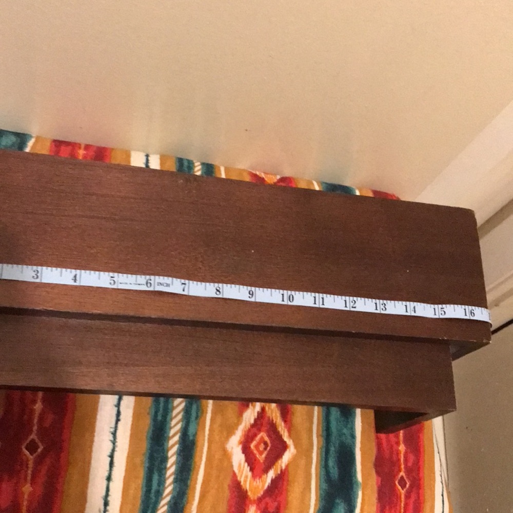 Wooden Shelf one 15inch the other 
16 1/2 inch - Picture 5 of 5
